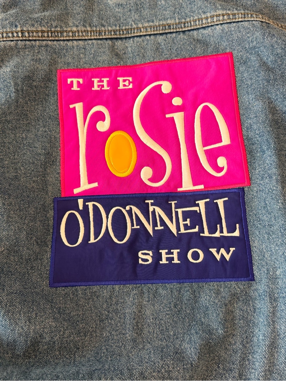 NWOT Vintage 90s Rosie O’Donnell Show Jean Jacket, Size L